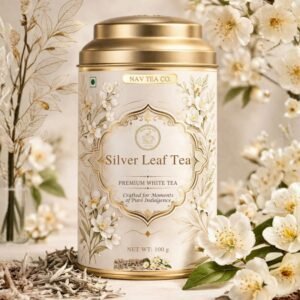 Silver Leaf White Tea (100g) Premium Antioxidant Tea for Skin Glow, Relaxation & Detox