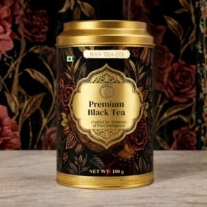 Premium Black Tea (100g) Strong Energy Tea for Focus, Metabolism & Daily Boost