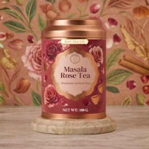Masala Rose Tea (100g) Floral Herbal Tea for Relaxation, Digestion & Skin Glow