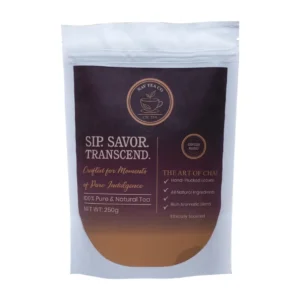 NAV Tea Co. Strong Ginger Chai (250g) - Bold Flavor, Rich Aroma & Daily Energy Tea